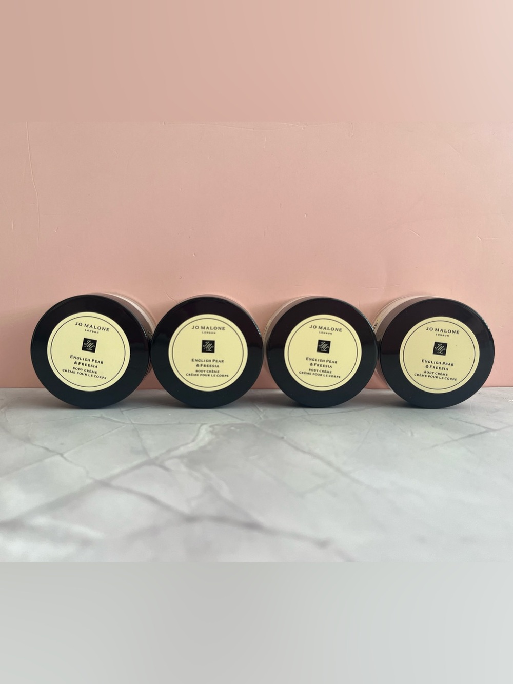 4 PCS Jo Malone english pear & freesia body creme 15ml*4